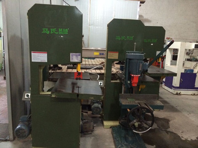 轉(zhuǎn)讓二手木工機械馬氏MJ345A木工帶鋸